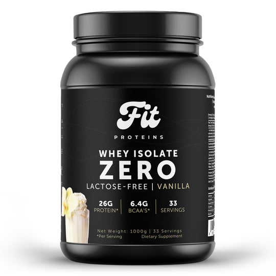 Whey Zero Isolate Sans Lactose